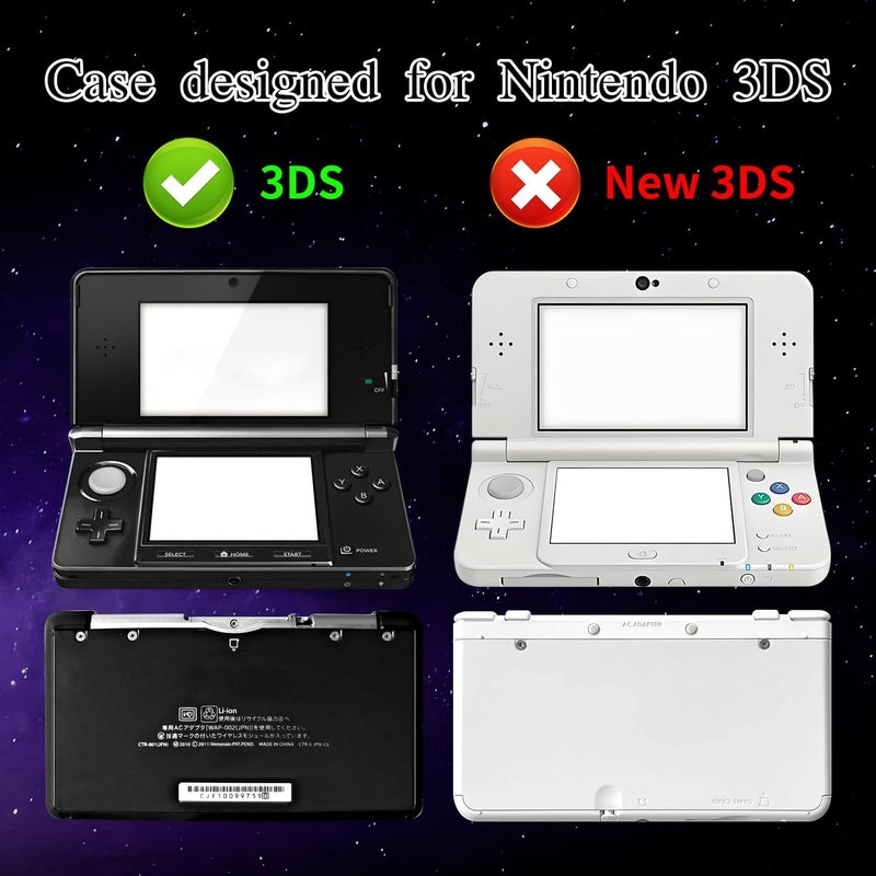OSTENT Hard Crystal Case Clear Skin Cover Shell for Nintendo 3DS - Image 3